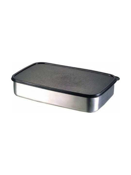 Veltihome Fresh Plus Lunch Box Inox 28x18cm 1pcs