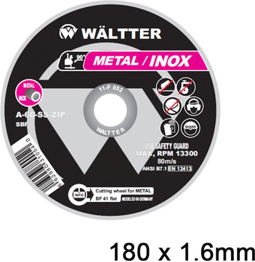 Walter 5711 Schneidscheibe Metall 180mm