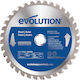 Evolution Cutting Disc Metal Hole Diameter 255mm with 52 Teeth 1pcs