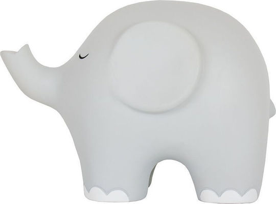 Jabadabado Kids Decorative Lamp Elephant Gray 12εκ.