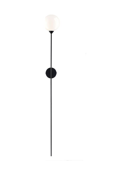 Luma Modern Lamp Wall with Socket G9 Black 12cm