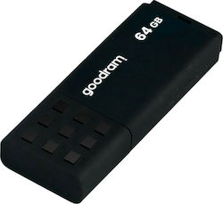 GoodRAM UME3 64GB USB 3.0 Stick Μαύρο