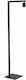 Luma Floor Lamp H160xW50cm. with Socket for Bulb GU10 Black