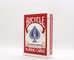 Bicycle Maiden Back Plasticized Card Deck Red