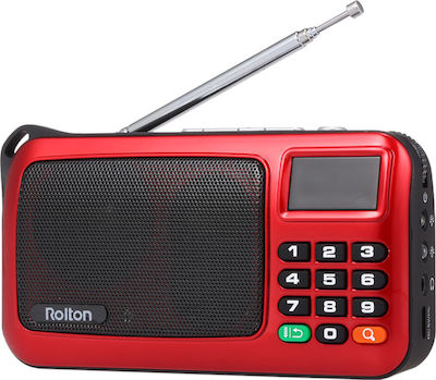 W405 Tragbares Radio Schwarz