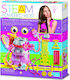 4M Metal Construction Toy Mrs. Robot Canister for Children 8+ years old+ Years