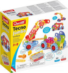 Quercetti Plastic Construction Toy Tecno Jumbo Toolbox