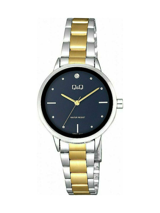 Q&Q Watch with Silver Metal Bracelet