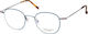 Hackett Metallisch Brillenrahmen Blau HEB242-600