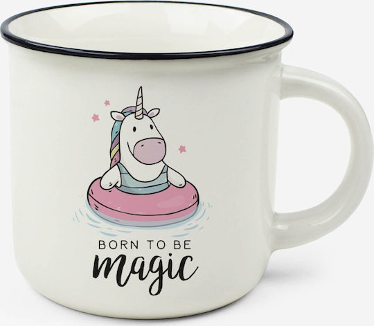 Legami Milano Unicorn Κούπα Κεραμική Λευκή 350ml
