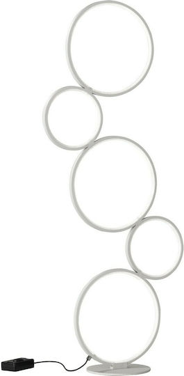 Trio Lighting Rondo LED Stehleuchte H115xB47cm. mit Warmweißem Licht 3200lm Weiß