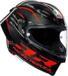 AGV Pista GP RR Multi Scuderia Carbon/White/Red Motorradhelm Volles Gesicht DOT / ECE 22.05 1450gr 216031D2MY-001