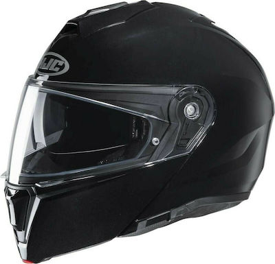 HJC i90 Solid Flip-Up Helmet with Pinlock and Sun Visor ECE 22.05 1720gr Black