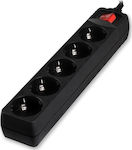 Sonora PSB501 Power Strip 5 Positions with Switch and Cable 1.5m