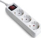 Energenie Power Strip 3 Positions with Switch