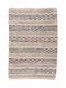 Artekko Handgefertigt Teppich Rechteckig Sommer Synthetisch,Polyester/Cotton/Leather Beige