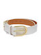 Guess Not Coordinated Leather Women's Belt White