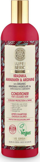 Natura Siberica Krasnika Αmaranth & Αrginine Conditioner για Βαμμένα Μαλλιά 400ml