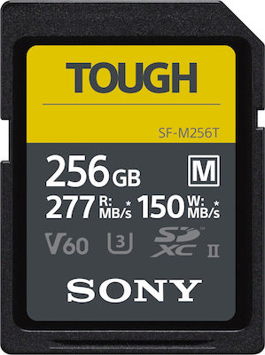 Sony SF-M Tough SDXC 256GB Clasa 10 U3 V60 UHS-II