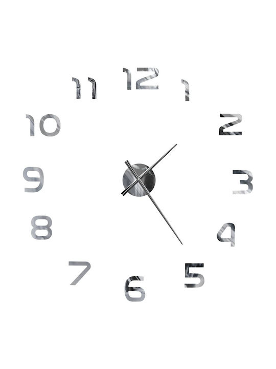 vidaXL Ρολόι Τοίχου Καθρέφτης 100cm