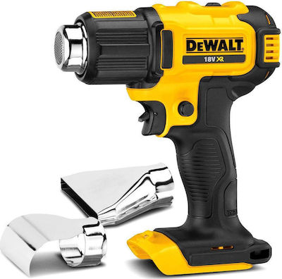 Dewalt Πιστόλι Θερμού Αέρα 18V Solo με Ρύθμιση Θερμοκρασίας εως και 530°C