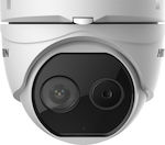 Hikvision DS-2TD1217-2/V1 IP Thermisch Überwachungskamera Full HD 1080p Wasserdicht mit Zwei-Wege-Kommunikation und Objektiv 1.8mm Wärmebild