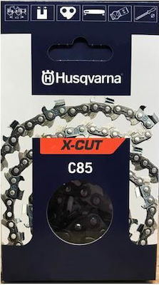 Husqvarna X-CUT Lanț pentru drujbă cu Pasul 3/8", Grosimea dintelui .058"-1.5mm & Numărul de dini 68E