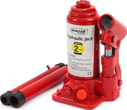 AMiO Hydraulic Car Jack with Lifting Height up to 28cm and Lifting Weight up to 2 Tons