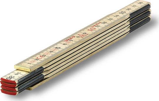 Sola H 1/6 Wooden Folding Ruler 1m