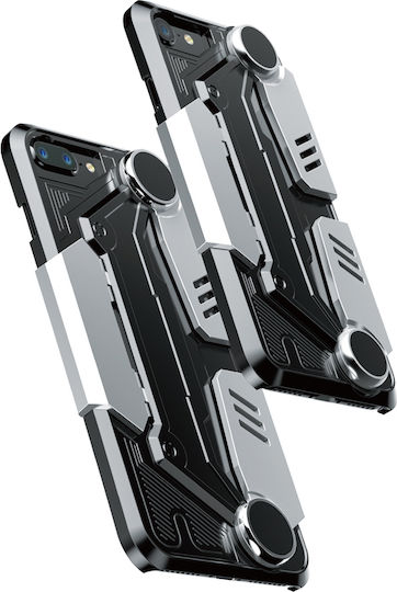 Baseus Gamer Gamepad Back Cover for iPhone 8/7 Wired for iOS Gray