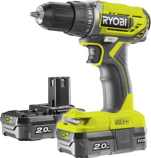 Ryobi R18DD5-220S Δραπανοκατσάβιδο Μπαταρίας 18V 2x2Ah