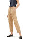 Women's Chino Trousers Slim Fit Beige