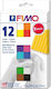 Staedtler Fimo Soft Colour Pack Πολυμερικός Πηλ...