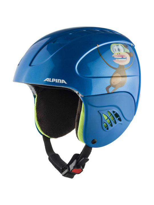 Alpina Carat Kinder Ski & Snowboard Helm Blue M...