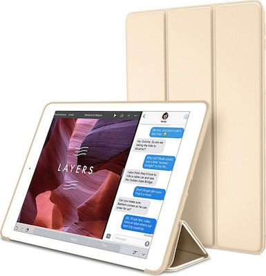 Tri-Fold Flip Cover Piele artificială Aur (iPad mini 2019)