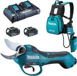 Makita Pruning Shears Battery 18V/5Ah with Maximum Cutting Diameter 33mm