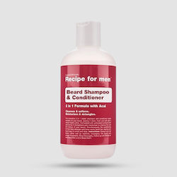 Recipe For Men Σαπούνι Περιποίησης για Γένια Formula with Acai 250ml Recipe For Men Σαπούνι Περιποίησης για Γένια Formula with Acai 250ml
