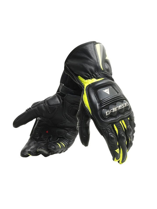 Dainese Steel-Pro Winter Leather Waterproof Black/Fluo Yellow