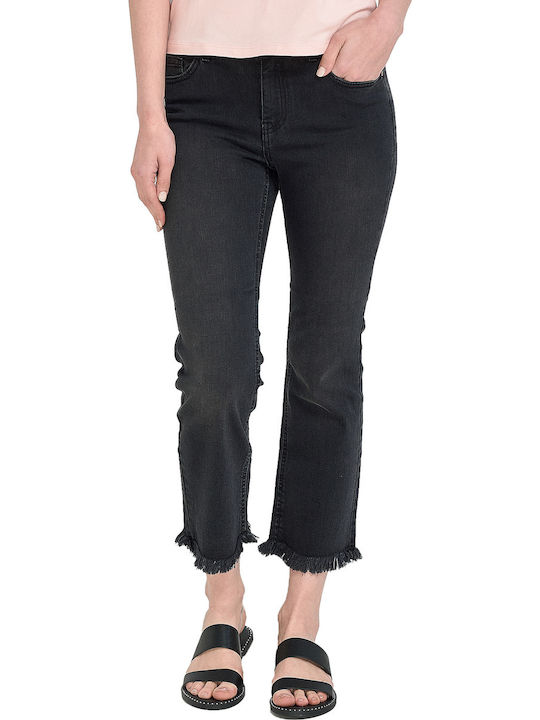 Only Women's Jean Trousers in Slim Fit Black Denim