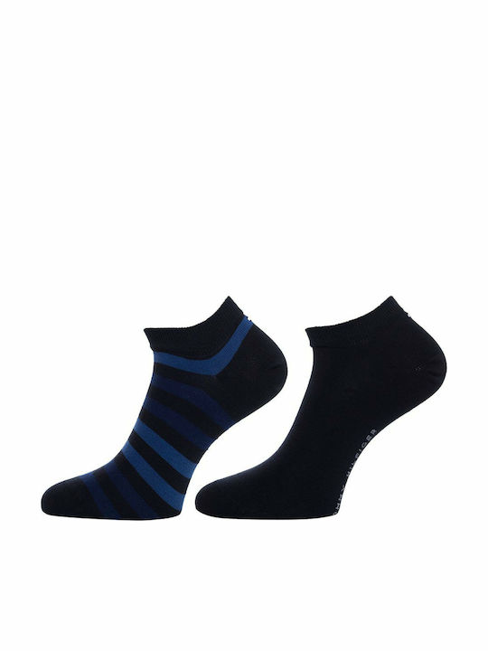 Tommy Hilfiger Bărbați Șosete Negre 2Pachet