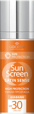 Gooderm Sun Screen Satin Sense Crema protectie solara Cremă SPF30 în Spray 50ml