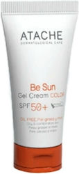 Atache Be Sun Слънцезащитно Гел За лице SPF50 с цвят 50мл