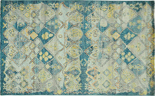 Eurofil 483 Rug Rectangular Bonita Blue - Green