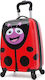 A2S Happy Ladybug! Children's Travel Suitcase H...