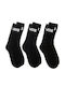 Vans Classic Crew Men's Solid Color Socks Black 3Pack