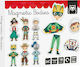 Eureka Magnetic Construction Toy Match the Heroes for Children 3 Plus Years