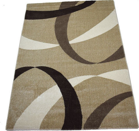 Eurofil 159 Teppich Rechteckig Synthetisch,Polyester/Cotton/Leather Action Beige