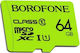 Borofone microSDXC 64GB Class 10 High Speed