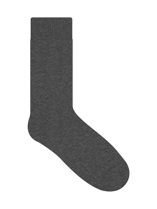 Jack & Jones Men's Solid Color Socks Dark Grey