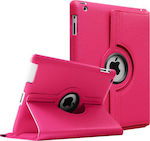 Rotating Flip Cover Piele artificială Rotativă Roz iPad 2/3/4